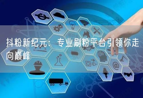 抖粉新纪元：专业刷粉平台引领你走向巅峰