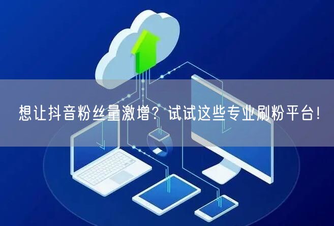 想让抖音粉丝量激增？试试这些专业刷粉平台！